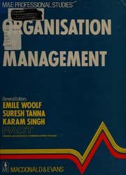 Organisation and management