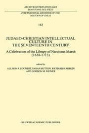 Judaeo-Christian intellectual culture in the seventeenth century